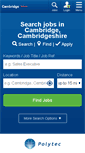 Mobile Screenshot of cambridge-jobs.co.uk